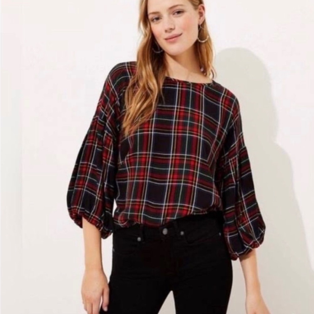 Gorgeous Plaid Blouse